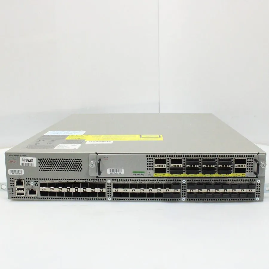 Коммутатор Cisco Nexus N9K-C9396PX 48-Port 10GbE SFP+ Switch w/N9K-M6PQ