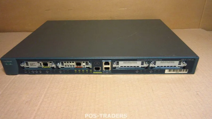Маршрутизатор Cisco 1760 1-Port 10/100 Router w/ 2x WIC 1B-U V2 Cards