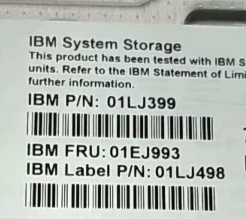 SSD-накопитель IBM 01LJ399 01EJ993 KPM512UG7T68 7.68T 12Gb/s 2.5" V7000 G2 SAS R