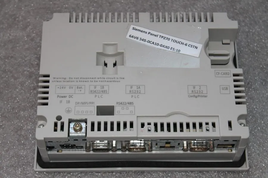 Панель оператора Siemens Simatic HMI Panel Touch TP270 Touch-6 CSTN INOX 6AV6545