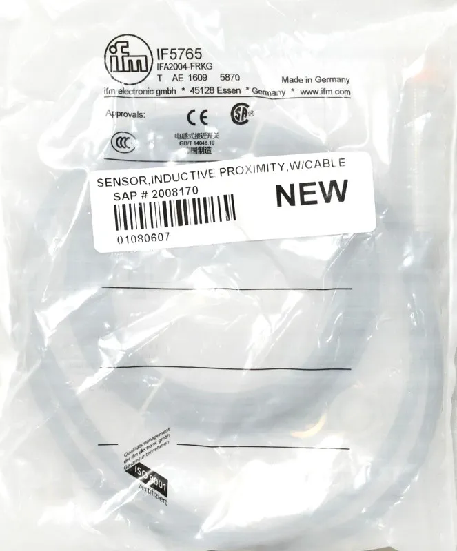 Датчик приближения IFM Efector IF5765 Inductive Proximity Switch Sensor IFA2004-