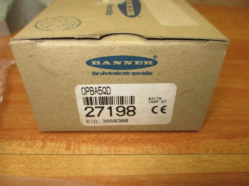 Фотоэлектрический датчик Banner OPBA5QD Photoelectric Sensor Power Block, 27198