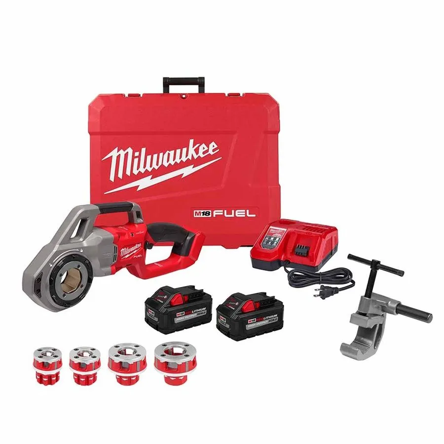 Режущий инструмент Milwaukee 2870-22 Cordless Pipe Threader Kit Red (New, Comple