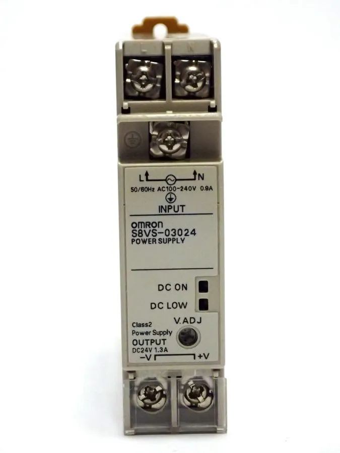 Блок питания OMRON S8VS-03024 24VDC 1.3A 30W DIN Rail Power Supply w/ LED Indica