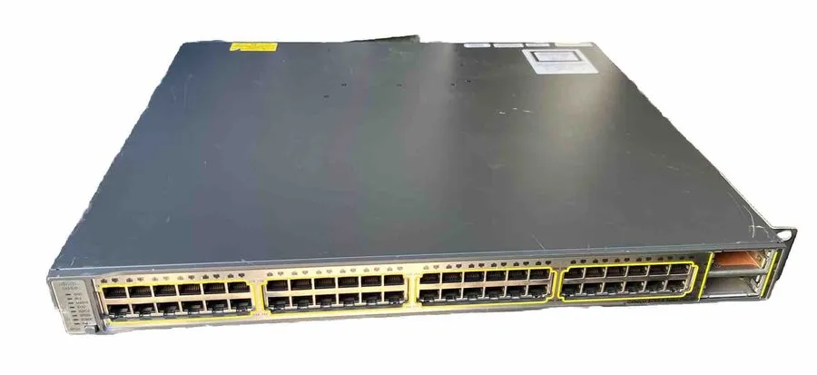 Коммутатор Cisco WS-C3750E-48PD-S Catalyst 3750 Switch 48 PoE GE 2 10GE