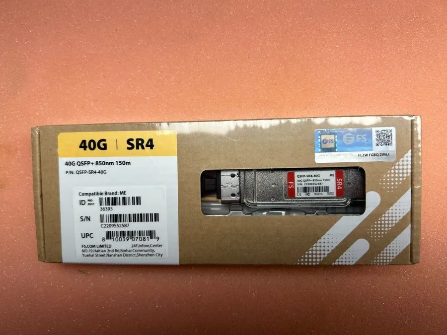 Трансивер Fiberstore QSFP-SR4-40G 850nm 150m Compatible Brand ME