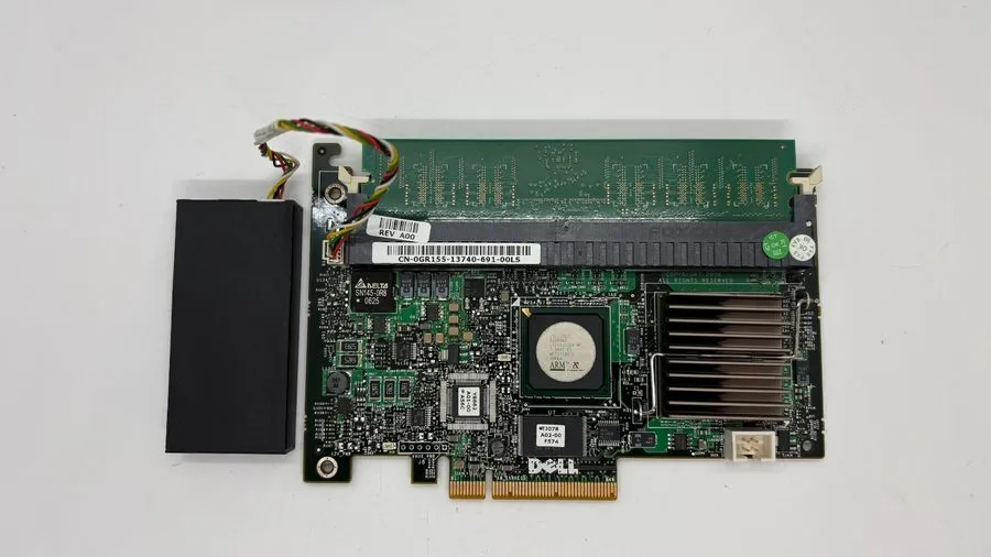 Контроллер RAID Controller DELL 0GR155 Perc 5i SAS 256MB CACHE +BBU — фото лота 1