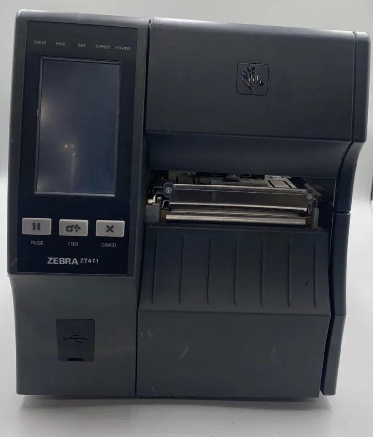 Принтер этикеток Zebra ZT411 Thermal Transfer Label Printer 300 dpi Peel Rewind 
