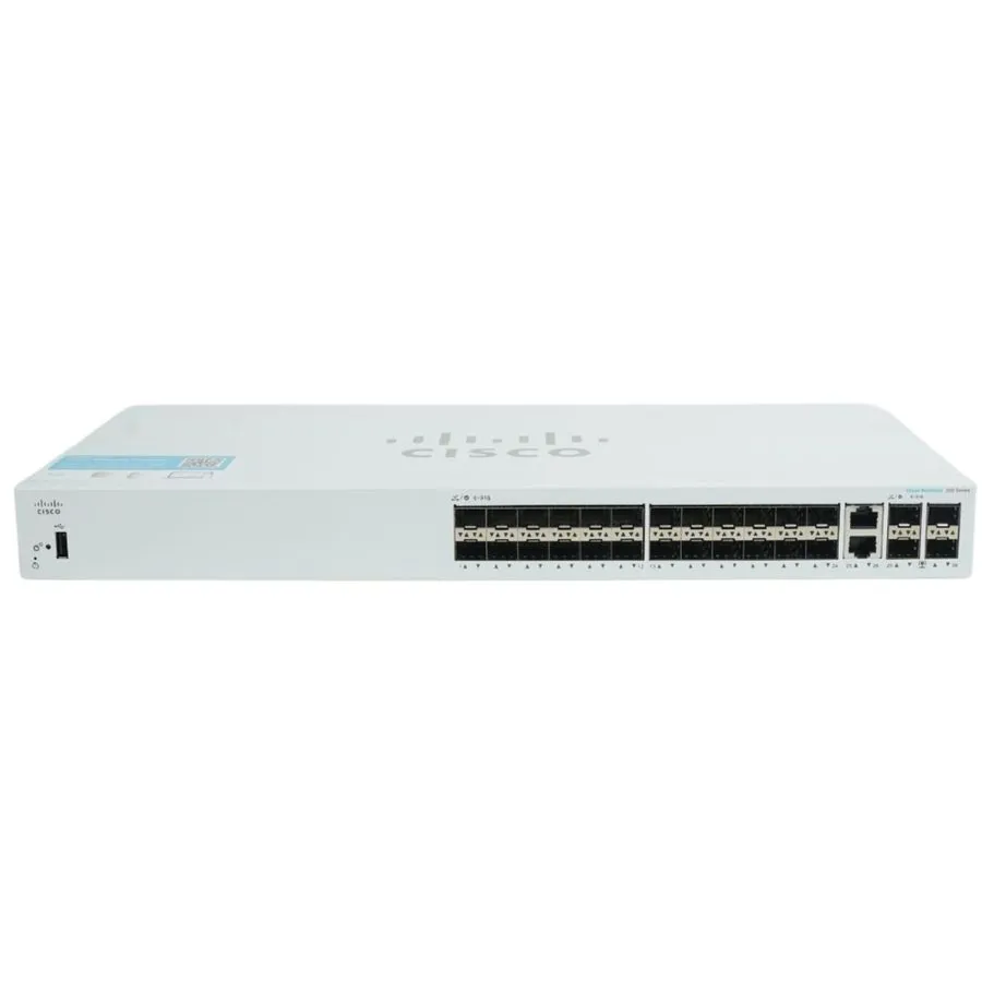 Коммутатор Cisco CBS350-24S-4G 24 PORTS 1G SFP Switch 2x1G Combo — фото лота 1