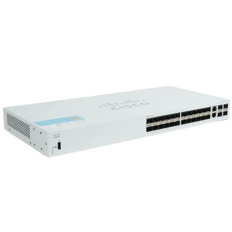 Коммутатор Cisco CBS350-24S-4G 24 PORTS 1G SFP Switch 2x1G Combo — фото лота 2