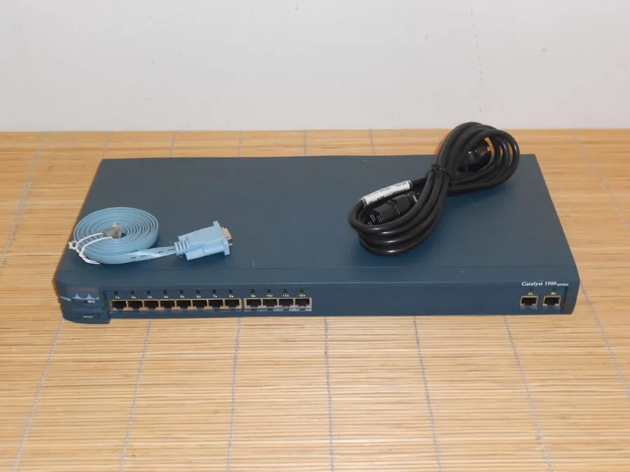 Коммутатор Cisco Catalyst WS-C1912-EN 12-Port 10Mbps 2-Port 100Base-TX Switch