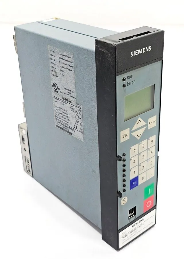 Реле защиты SIEMENS SIPROTEC 7SJ8021-5EB20-1FA0/CC OVERCURRENT PROTECTION RELAY  — фото лота 4