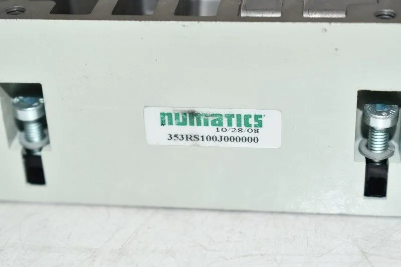 Трубопроводная арматура NUMATICS, SINGLE PRESSURE REGULATOR 353RS100J000000 10-1