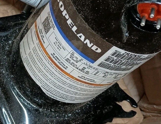 Компрессор Copeland ZR32K5E-TFD-800 Scroll Compressor A/C R22 32K 45/130 460-3