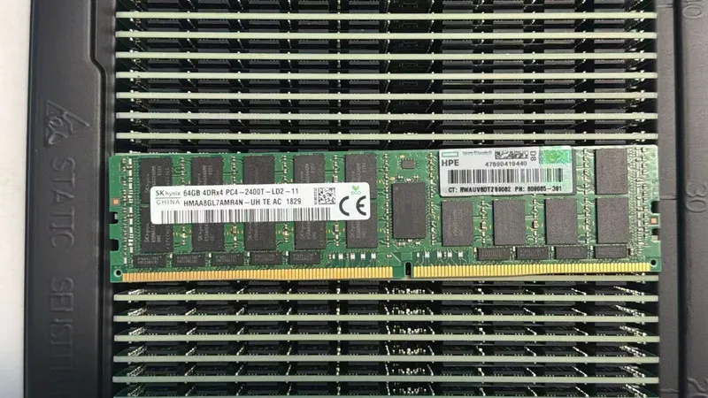 Модуль памяти SK Hynix 64GB DDR4-2400T LRDIMM Server RAM HMAA8GL7AMR4N-UH Matche