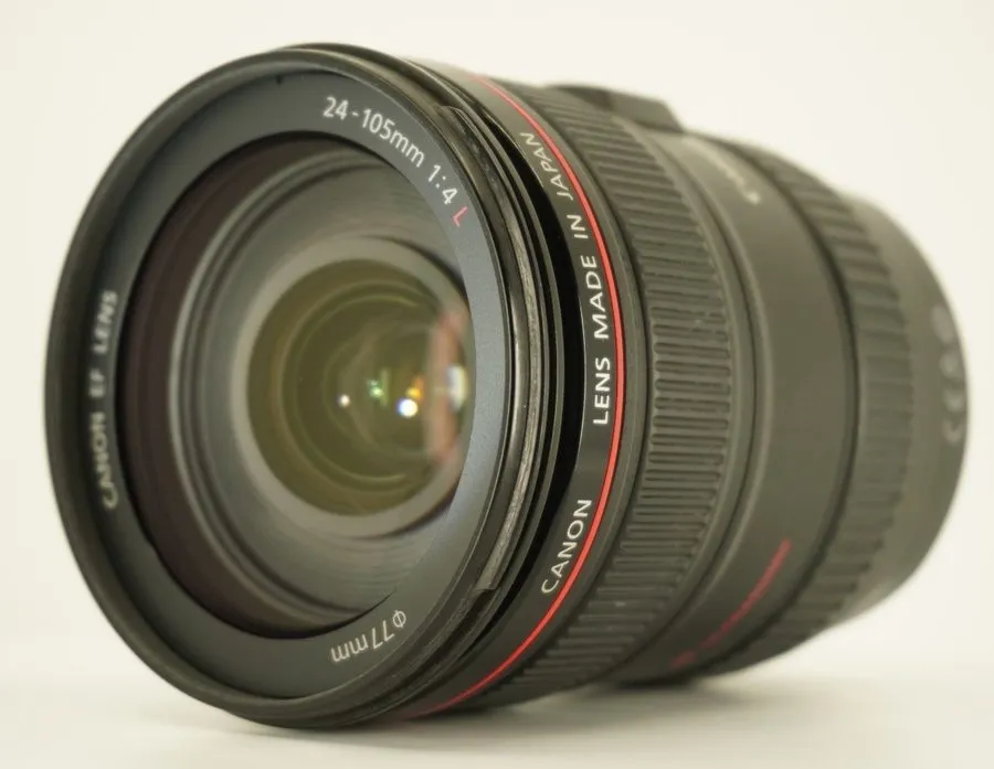 Объектив Canon EF 24-105mm f/4 L IS USM Zoom Lens w/ EW-83H Hood From JAPAN