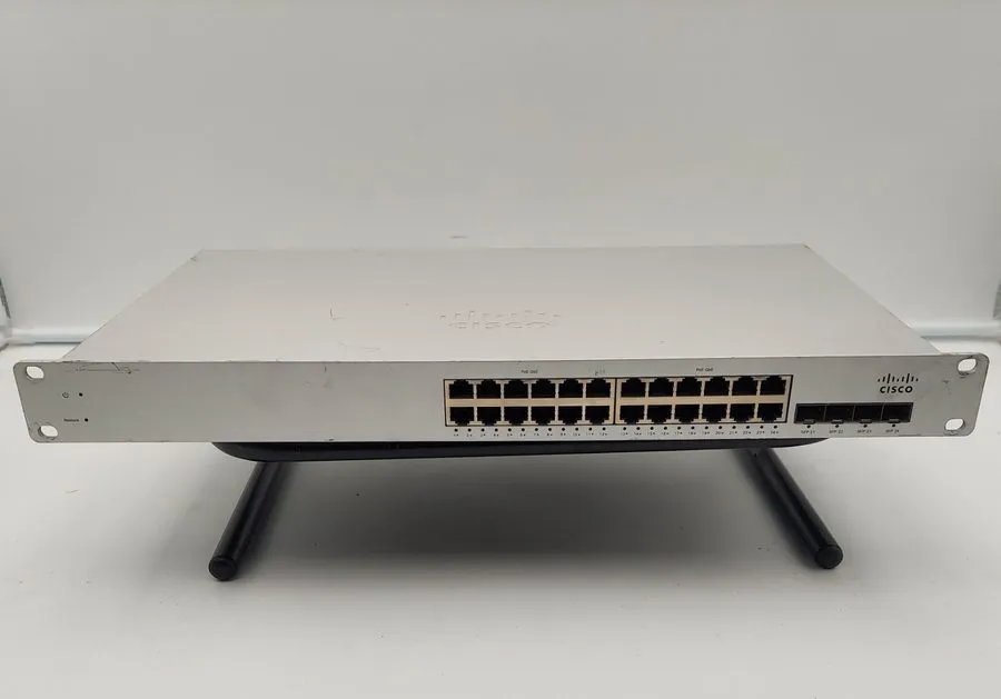 Коммутатор Cisco Meraki MS220-24P 24-Port PoE Gigabit Managed Switch Rackmount G