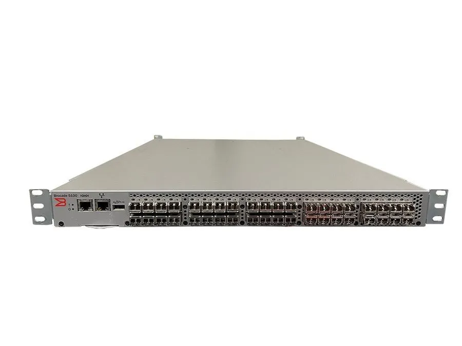 Коммутатор Brocade 5100 8Gb Fibre Channel SAN Switch 40-Port 24 Active 80-100268 — фото лота 1