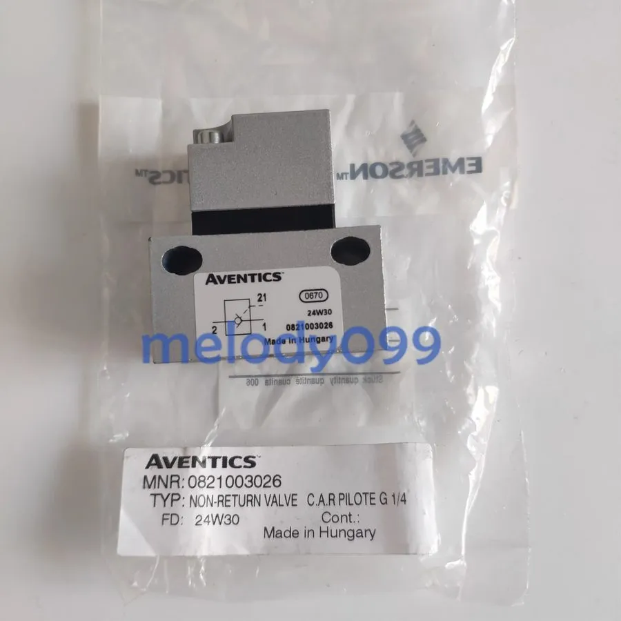 Обратный клапан AVENTICS 0821003026 Pilot-Operated Check Valve (Port size G1/4)