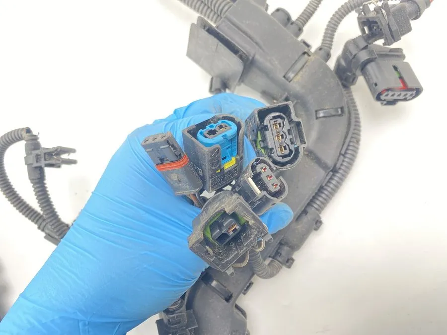 Жгут проводов BMW 325D N57 330D ENGINE WIRING HARNESS 7812507 1251{7812507} AA F — фото лота 1