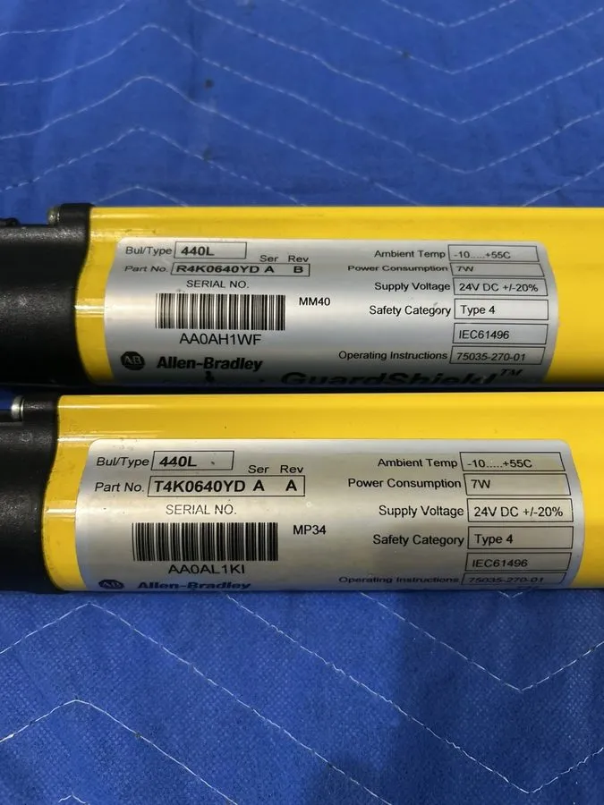 Световая завеса Allen Bradley 440L-T4K0640YD Guardmaster Light Curtain Transmitt