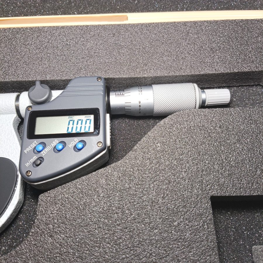 Микрометр 2-3" Mitutoyo Digital Thread Micrometer w/ SPC Port 326-353 — фото лота 2