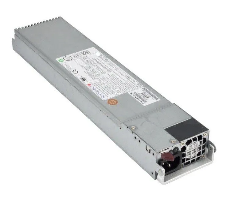 Блок питания Supermicro PWS-1K01B-1R 1U 1000W Redundant PS W/ 500W Battery, BBP2 — фото лота 1