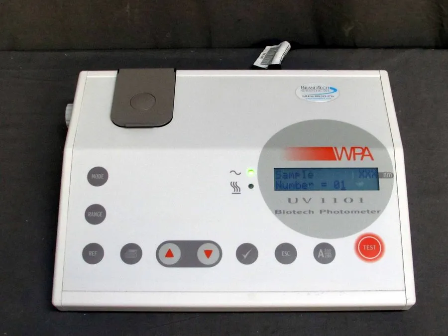 Спектрофотометр WPA UV 1101 Biotech Photometer Spectrophotometer with DP1014 Pri — фото лота 1