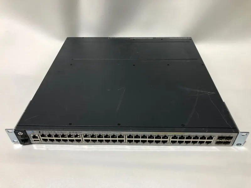 Коммутатор HP E3800 48G-4SFP+ J9574A 48 Port Ethernet POE+ Switch — фото лота 1