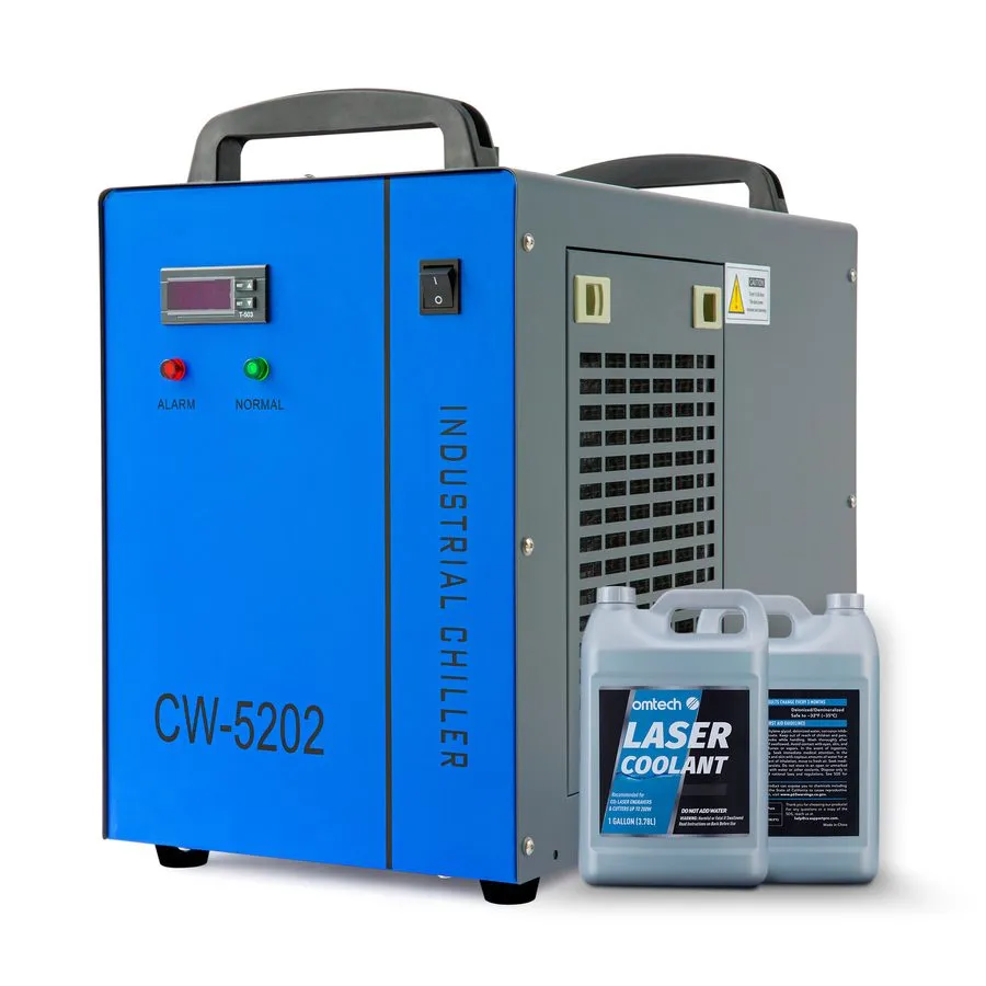 Чиллер OMTech CW-5202 Industrial Water Chiller 6L Tank