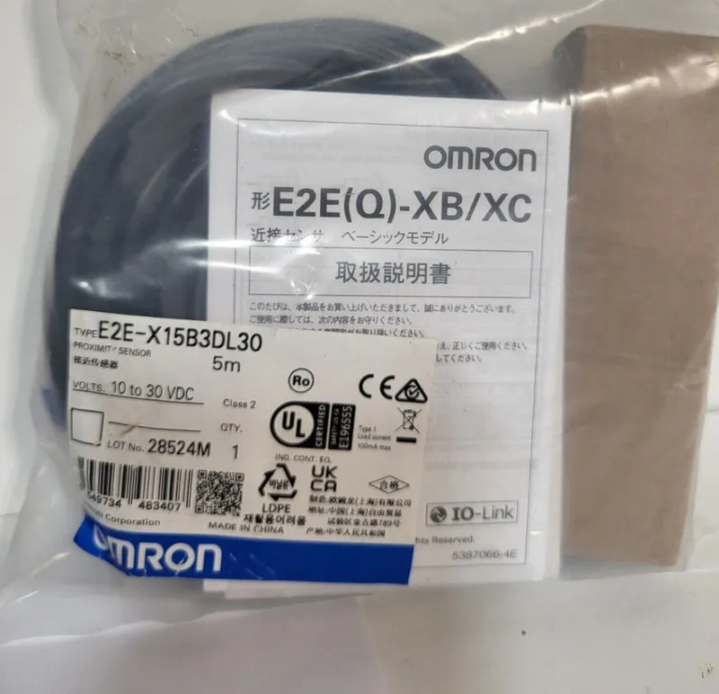 Датчик приближения E2E-X15B3DL30-M1 Proximity Sensor Switch