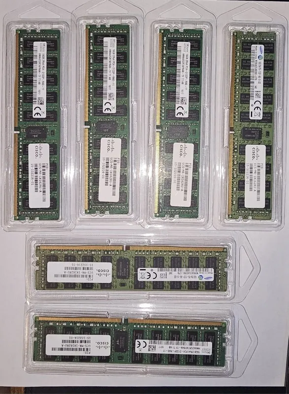 Модуль памяти Cisco 16GB DDR4 PC4-2133P ECC Registered RDIMM 288-Pin UCS-MR-1X16