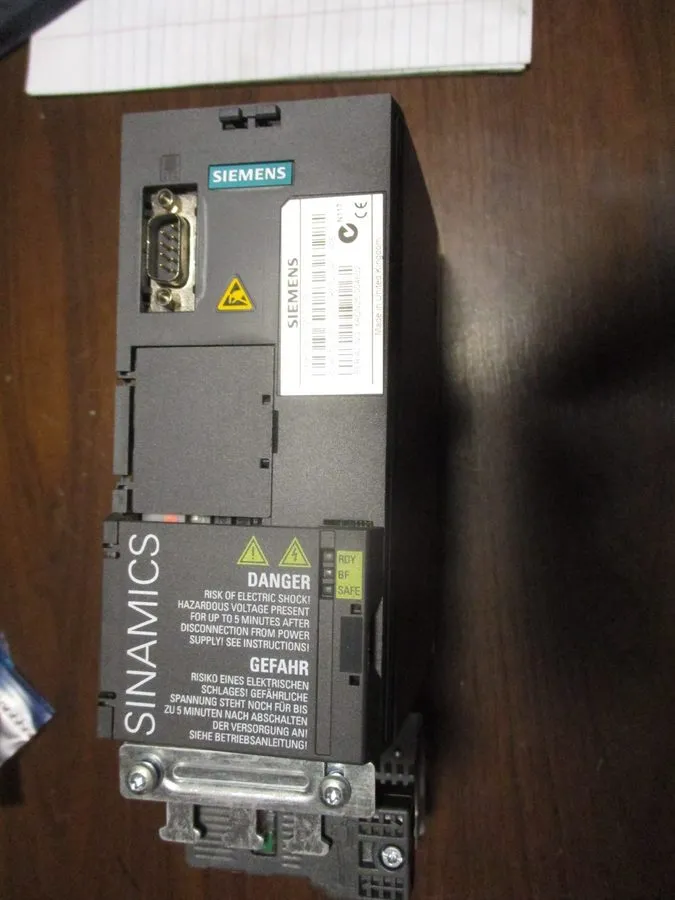 Частотный преобразователь SIEMENS SINAMICS G120CDP, 1HP VARIABLE SPEED DRIVE — фото лота 1