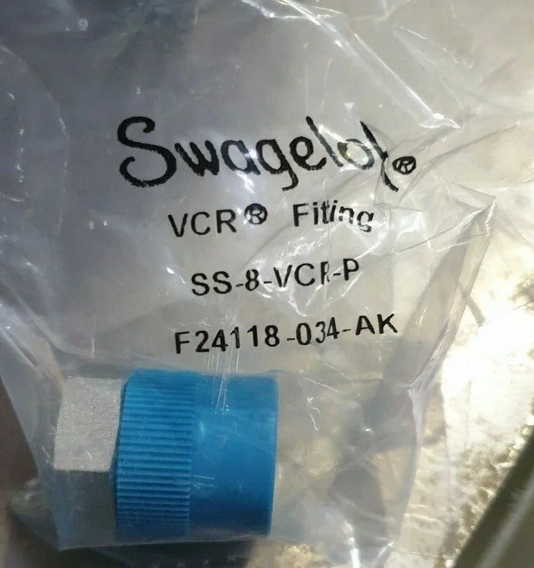 Фитинг Swagelok SS-8-VCR-P 316 Stainless Steel VCR Face Seal Fitting FNSP