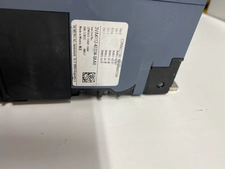 Автоматический выключатель Siemens 3VA4112-4ED34 -OAAO 125Amp Frame￼125 3VA4 Cir