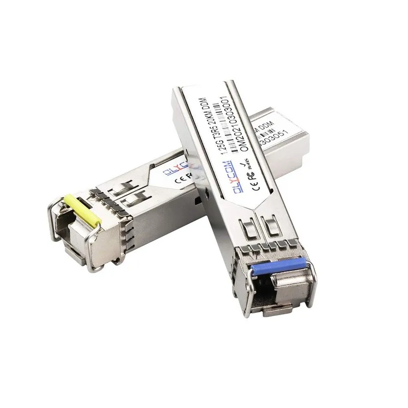 Трансивер 1Pair Fiber SC Connector 1000BASE BiDi 1310nm/1550nm 3km SFP Transceiv