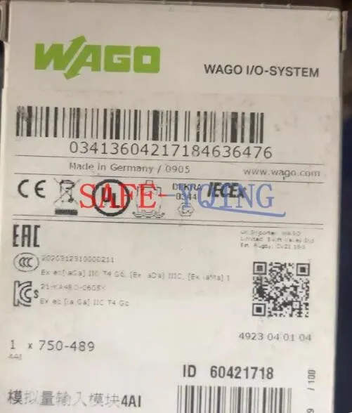 Контроллер WAGO 750-489 Logic Controller Module Fast