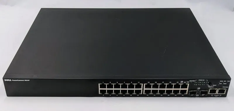 Коммутатор DELL POWERCONNECT 3524P K690K 24 PORT 10/100 POE ETHERNET SWITCH