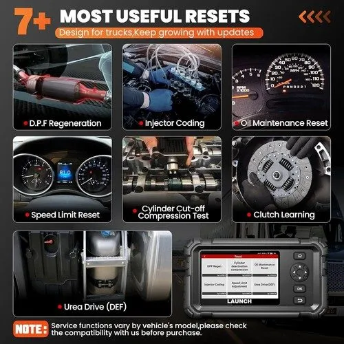 Диагностический сканер LAUNCH CRP129HD Heavy Duty Truck Diesel Scanner Diagnosti — фото лота 1