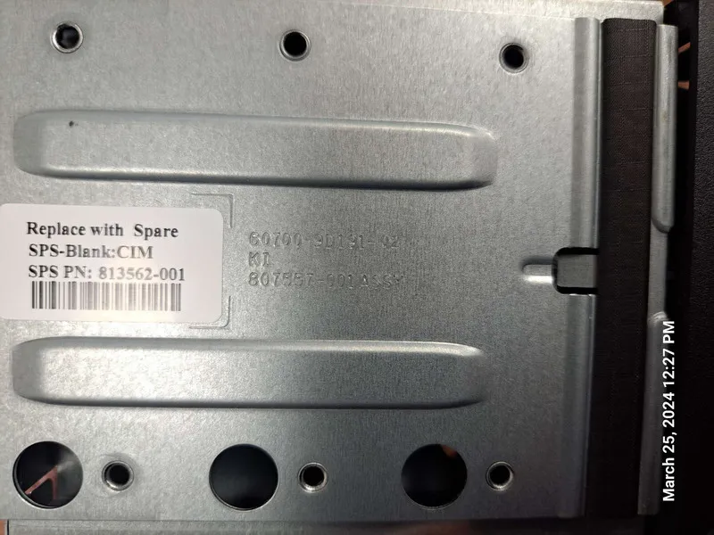 Сервер HP Synergy 12000 Blade CIM Blank Filler 813562-001