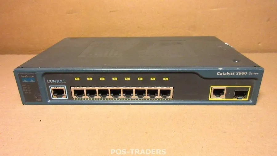Коммутатор CISCO WS-C2960-8TC-L V01 8x 10/100Mbps + 1x Gigabit Uplink VLAN Switc