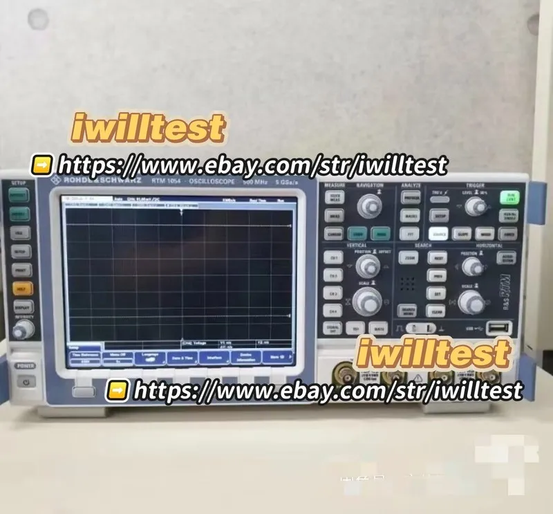 Осциллограф Rohde & Schwarz RTM1054 Digital Oscilloscope, 4 Ch, 500 MHz, 5 GSa/s