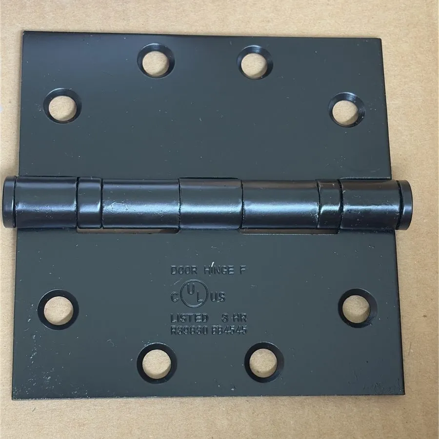 СХД Deltana S45BBUIB Commercial 4-1/2" x 4-1/2" Square Corner Ball Black — фото лота 2