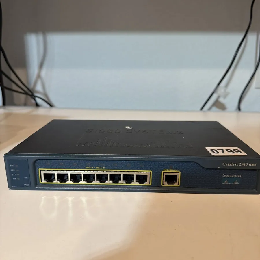 Коммутатор Cisco Catalyst 2940 Managed Switch: 8-Port Fast Ethernet Enterprise