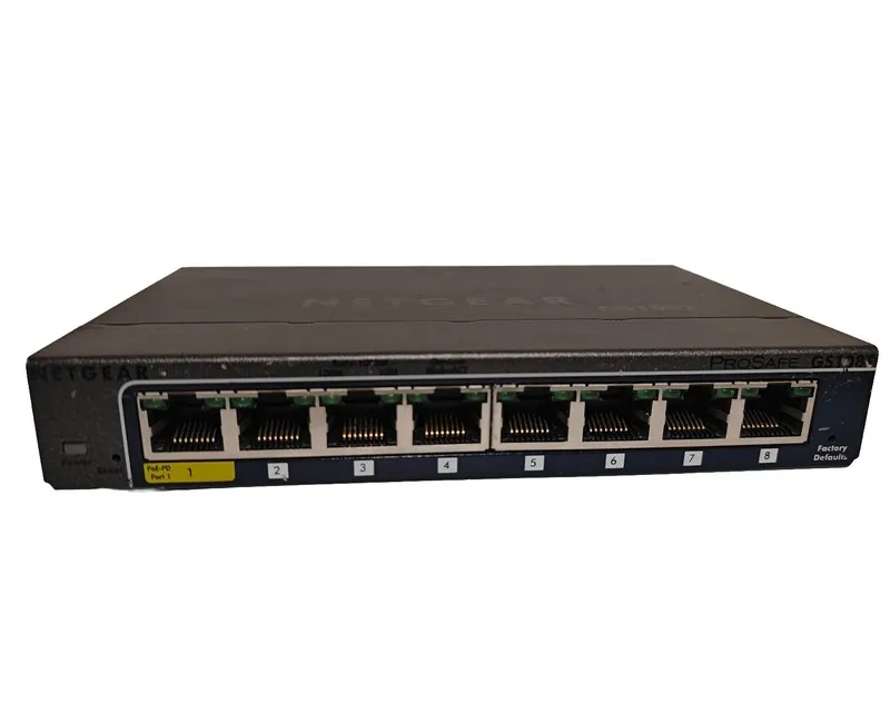 Коммутатор NETGEAR GS108TV2 8-Port Gigabit Ethernet Smart Switch with 1 PD Port 