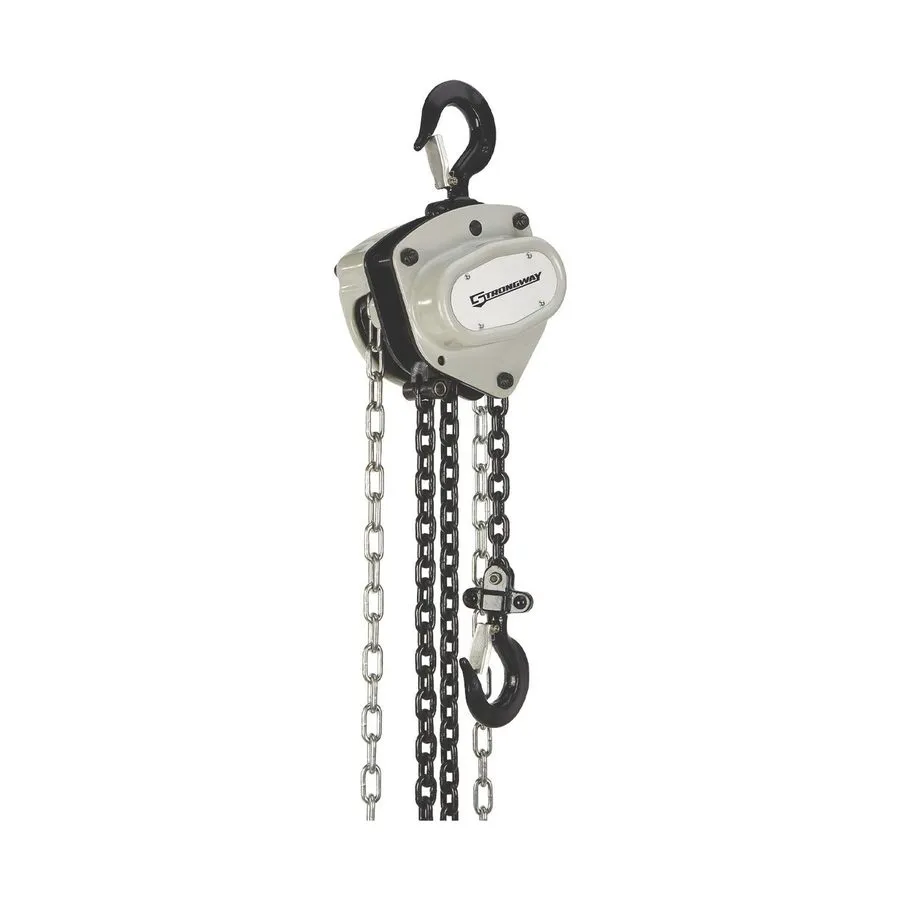 Таль Strongway Manual Chain Hoist, 6600-Lb. Capacity, 20ft. Lift — фото лота 1