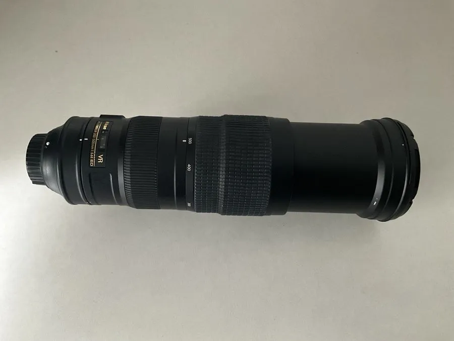 Объектив Nikon 200-500mm f/5.6E AF-S NIKKOR ED VR Lens, Works Perfectly — фото лота 1