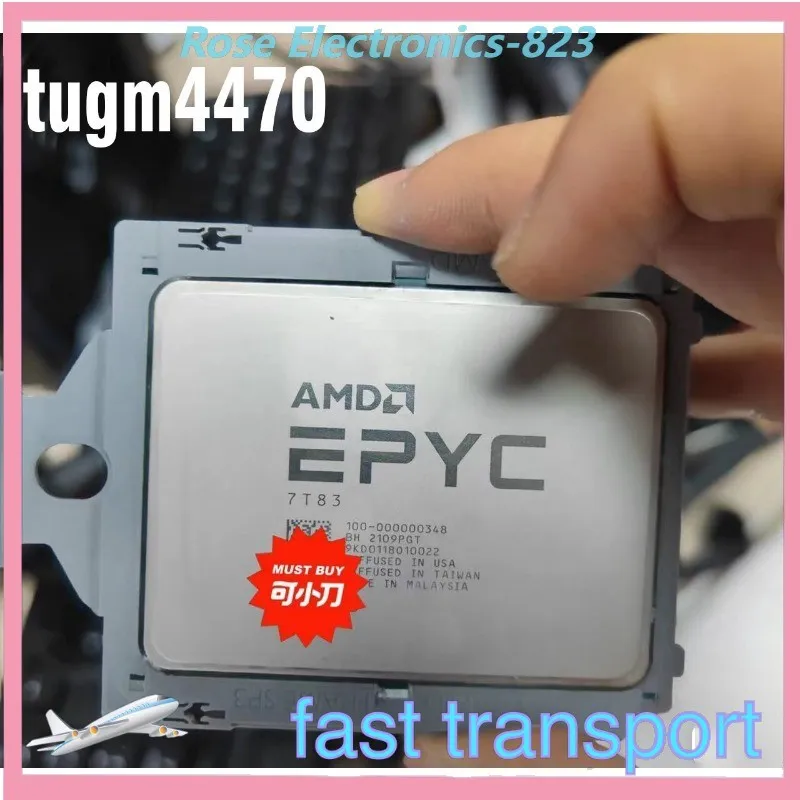 Процессор 7T83 AMD EPYC Milan CPU64 core 2.45Ghz unlocked OEM Version of AMD EPY