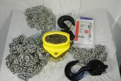Таль Oz Lifting Products Oz030-20Chop Manual Chain Hoist, 6000 Lb., Lift 20 Ft