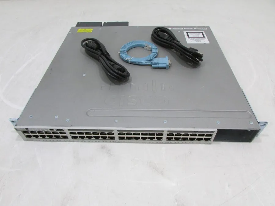 Коммутатор Cisco Catalyst WS-C3850-48U-E Switch 48 Port Gigabit PoE+ 1 Year